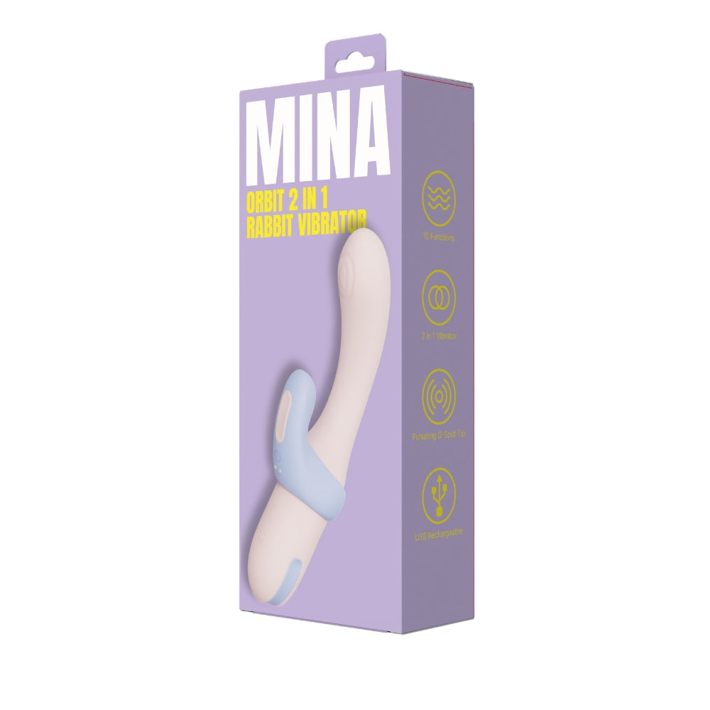 Orbit 2 in 1 Rabbit Vibrator by Mina
