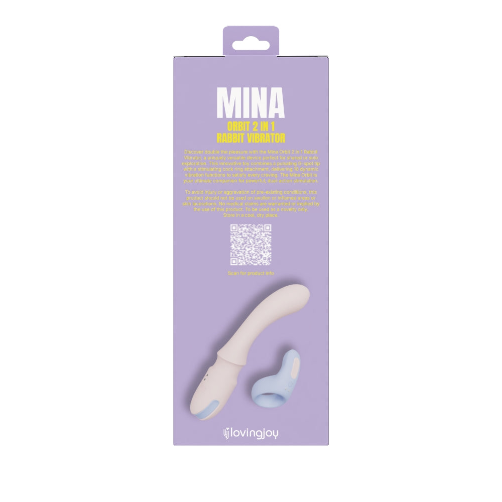 Orbit 2 in 1 Rabbit Vibrator by Mina