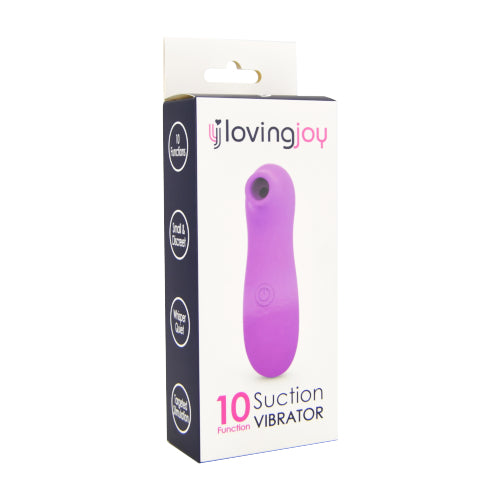 10 Function Clitoral Suction Vibrator by Loving Joy