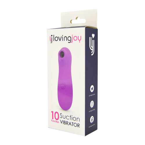10 Function Clitoral Suction Vibrator by Loving Joy